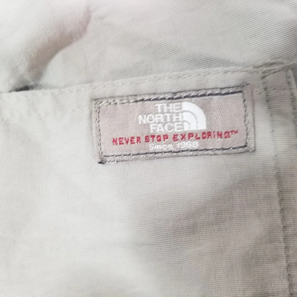 The North Face cargo pants men's 36x32 beige lightweight nylon outdoor